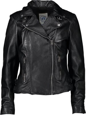 Zdjęcie produktu BLUE MONKEY Skórzana kurtka w kolorze czarnym rozmiar: M