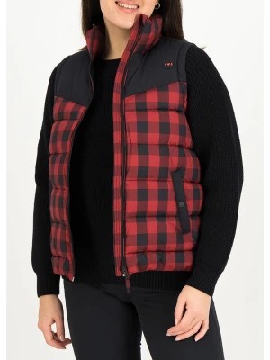 Zdjęcie produktu Blutsgeschwister Kamizelka "Cloud Stepper Vest" w kolorze czerwono-czarnym rozmiar: M