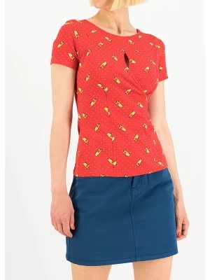 Zdjęcie produktu Blutsgeschwister Koszulka "Fly Away with Me" w kolorze czerwono-żółtym rozmiar: XL