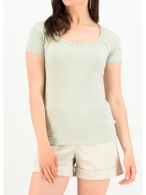 Zdjęcie produktu Blutsgeschwister Koszulka "Vintage Heart" w kolorze zielono-białym rozmiar: XL