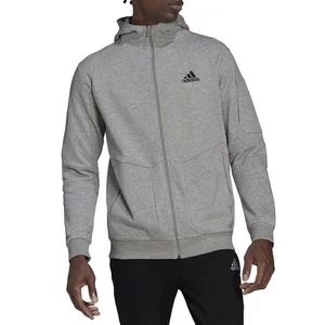 Zdjęcie produktu Bluza adidas Essentials 4 Gameday Full-Zip Hoodie HE1806 - szara