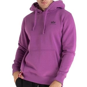 Zdjęcie produktu Bluza Alpha Industries Basic Hoody Small Logo 196318677 - fioletowa