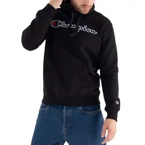 Zdjęcie produktu Bluza Champion Script Logo Embroidery Fleece Hoodie 217858-KK001 - czarna