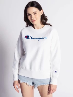 Zdjęcie produktu Bluza damska Champion Premium Script Logo Reverse Weave Sweatshirt (113152-WW001)