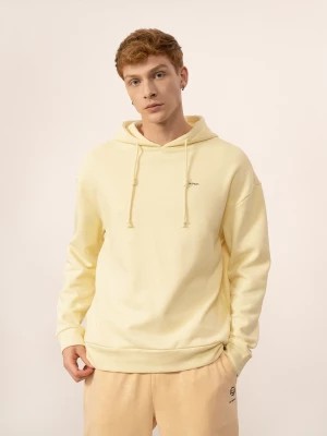 Zdjęcie produktu Bluza dresowa nierozpinana z kapturem męska Outhorn - żółta