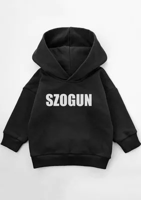 Zdjęcie produktu Bluza dziecięca z kapturem ''Szogun" Black