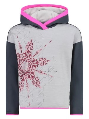 Zdjęcie produktu CMP Bluza polarowa w kolorze szaro-różowym rozmiar: 128