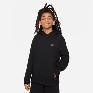 Zdjęcie produktu Bluza z kapturem dla dużych dzieci (chłopców) Nike Sportswear Tech Fleece - Czerń