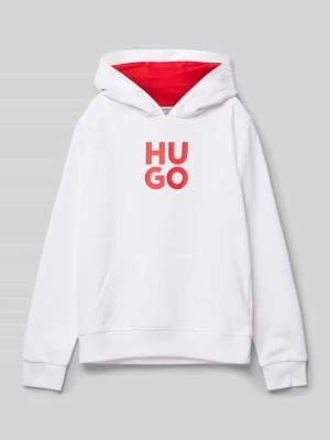 Zdjęcie produktu Bluza z kapturem z nadrukiem z logo HUGO