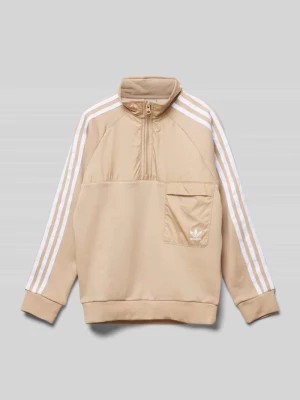 Zdjęcie produktu Bluza z krótką listwą z zamkiem błyskawicznym model ‘CREW MAGBEI’ adidas Originals