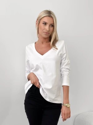 Zdjęcie produktu Bluzka Basic V-line White ClothStore