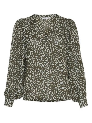 Zdjęcie produktu MOSS COPENHAGEN Bluzka "Eldana Rikkelie" w kolorze khaki rozmiar: S