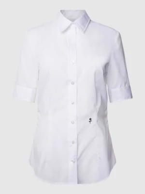 Zdjęcie produktu Bluzka koszulowa z haftowanymi ozdobnymi motywami seidensticker