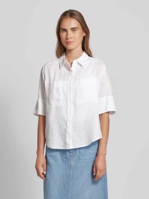 Zdjęcie produktu Bluzka koszulowa z listwą guzikową model ‘Filalia’ Opus