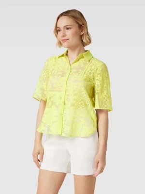 Zdjęcie produktu Bluzka koszulowa z listwą guzikową na całej długości model ‘Evish’ HUGO
