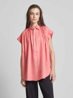 Zdjęcie produktu Bluzka lniana z krótkimi rękawami Polo Ralph Lauren