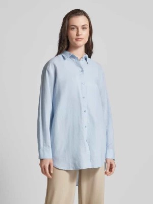 Zdjęcie produktu Bluzka lniana z listwą guzikową na całej długości Esprit