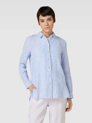 Zdjęcie produktu Bluzka lniana ze wzorem w paski Christian Berg Woman