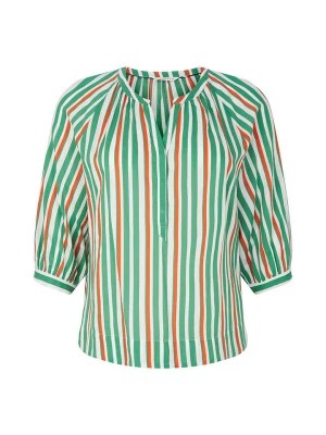 Zdjęcie produktu Tom Tailor Bluzka w kolorze pomarańczowo-zielonym rozmiar: 46