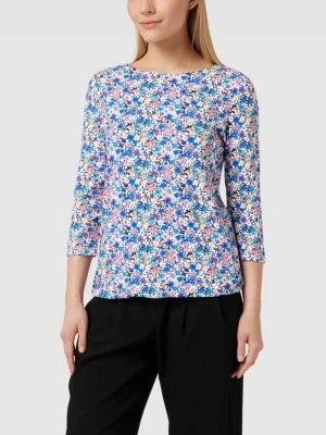 Zdjęcie produktu Bluzka z długim rękawem i kwiatowym wzorem na całej powierzchni Christian Berg Woman