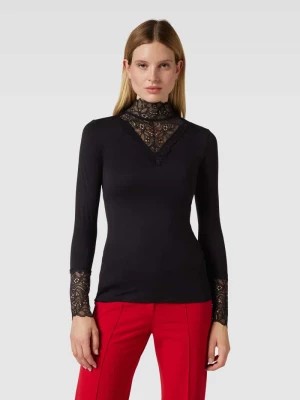 Zdjęcie produktu Bluzka z długim rękawem i obszyciem z koronki model ‘Marica’ Soyaconcept