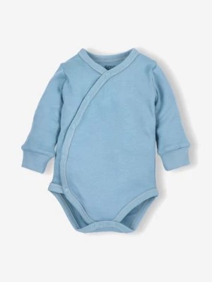 Zdjęcie produktu Body niemowlęce z bawełny organicznej - niebieskie NINI