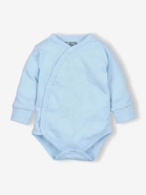 Zdjęcie produktu Body niemowlęce z bawełny organicznej - błękitne NINI