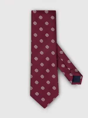Zdjęcie produktu Bordowy męski krawat w kwiatki Pako Lorente