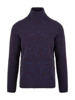 Zdjęcie produktu Bordowy Sweter dla Mężczyzn Drumohr