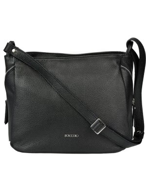 Zdjęcie produktu BOSCCOLO Skórzana torebka w kolorze czarnym - (S)33 x (W)25 x (G)12 cm rozmiar: onesize