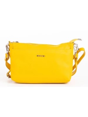 Zdjęcie produktu BOSCCOLO Skórzana torebka w kolorze żółtym - (S)27 x (W)27 x (G)10 cm rozmiar: onesize