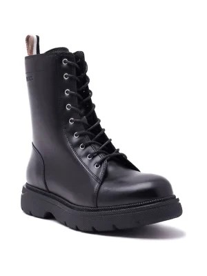 Zdjęcie produktu BOSS BLACK Skórzane botki Jacob LaceUp-C