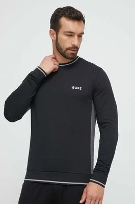 Zdjęcie produktu BOSS bluza męska kolor czarny wzorzysta