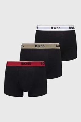 Zdjęcie produktu BOSS bokserki 3-pack męskie kolor czarny