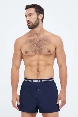 Zdjęcie produktu BOSS bokserki bawełniane 3-pack kolor niebieski