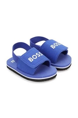 Zdjęcie produktu BOSS klapki dziecięce kolor niebieski