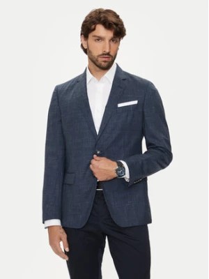 Zdjęcie produktu Boss Marynarka H-Hutson-224 50521645 Granatowy Slim Fit