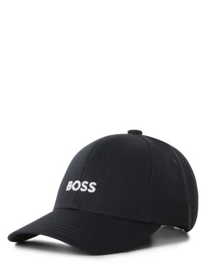 Zdjęcie produktu BOSS Orange Męska czapka z daszkiem Mężczyźni Bawełna niebieski jednolity,