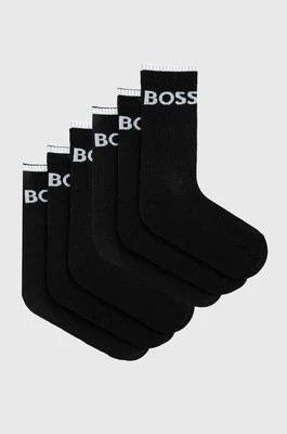 Zdjęcie produktu BOSS skarpetki 6-pack męskie kolor czarny 50510168