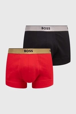 Zdjęcie produktu BOSS slipy bawełniane 2-pack kolor czerwony