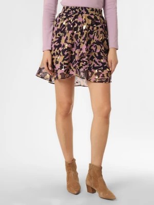 Zdjęcie produktu BOSS Spódnica damska Kobiety Sztuczne włókno wielokolorowy|beżowy|lila wzorzysty,