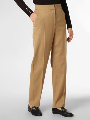 Zdjęcie produktu BOSS Spodnie Kobiety Wełna beżowy jednolity,