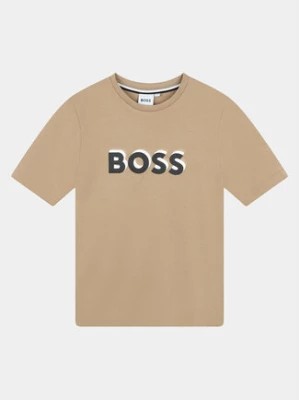 Zdjęcie produktu Boss T-Shirt J50723 M Beżowy Regular Fit