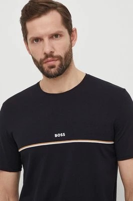 Zdjęcie produktu BOSS t-shirt lounge kolor czarny z nadrukiem 50515395
