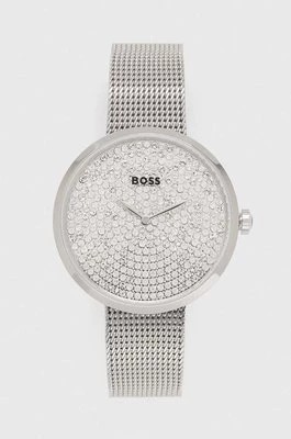 Zdjęcie produktu BOSS zegarek damski kolor srebrny