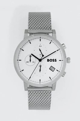 Zdjęcie produktu BOSS zegarek męski kolor srebrny