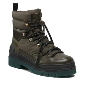 Zdjęcie produktu Botki Tommy Hilfiger Laced Outdoor Boot FW0FW06610 Zielony