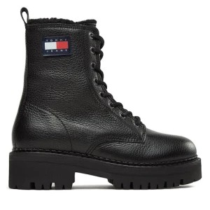 Zdjęcie produktu Botki Tommy Jeans Tjw Urban Boot Tumbled Ltr Wl EN0EN02317 Czarny