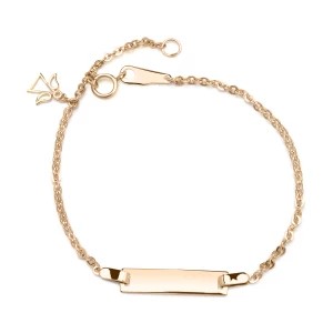 Zdjęcie produktu Bransoletka złota - anioł - Mini Mini - Biżuteria YES