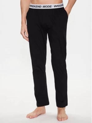 Zdjęcie produktu Brave Soul Spodnie piżamowe MLWB-149KAIDEN Czarny Regular Fit